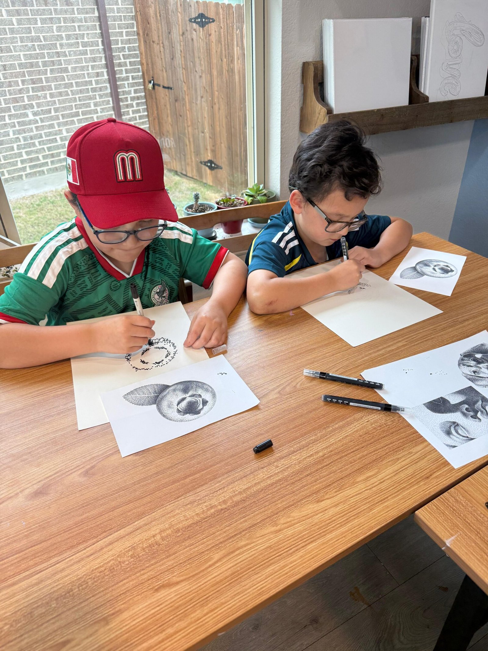 Creative class moment at Be.Artful Studio