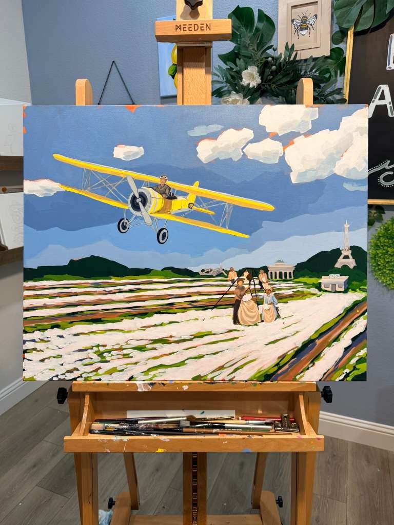 Original acrylic painting by Gabby Cornelio