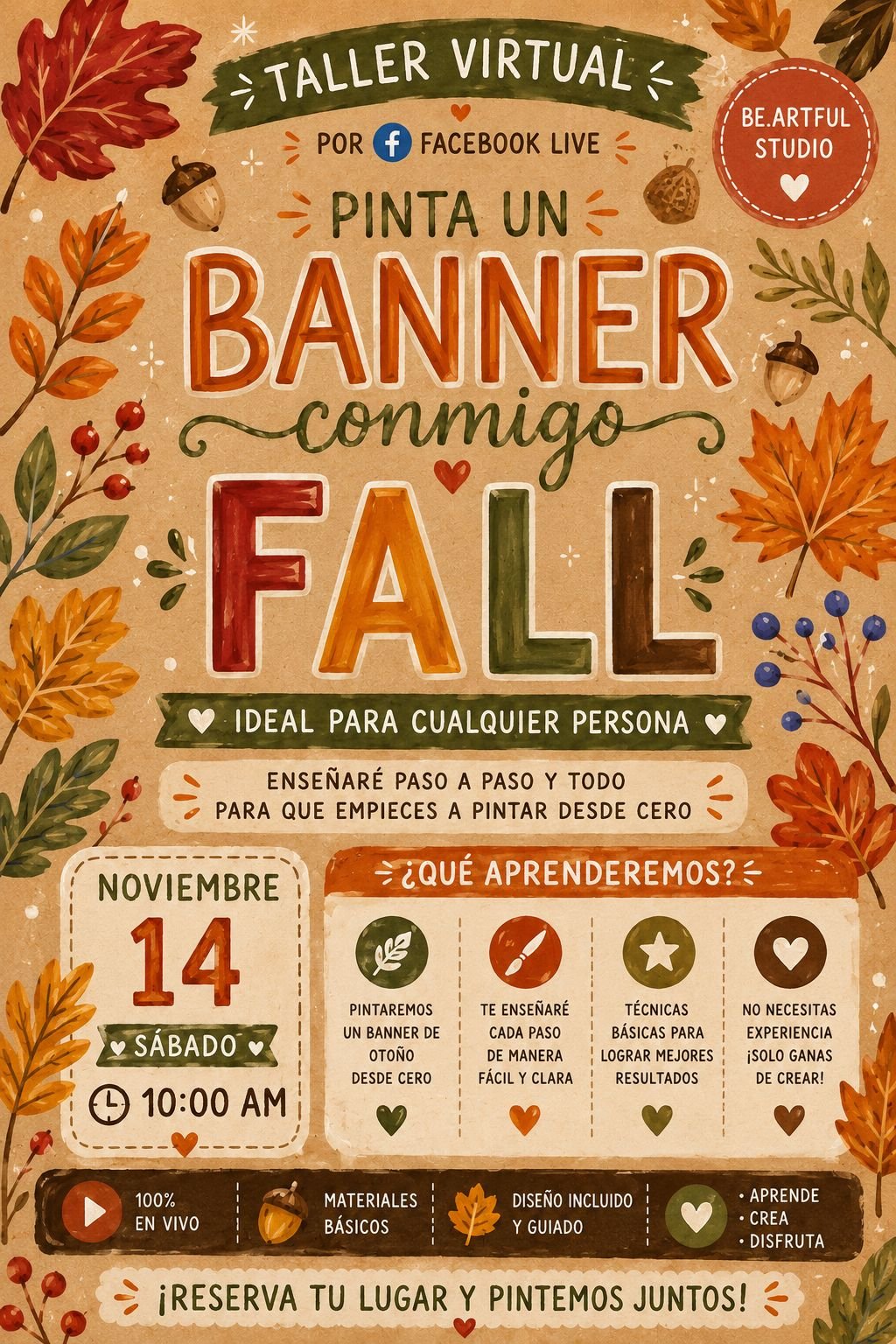 November Virtual Class — Fall Edition