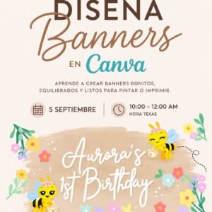 September Virtual Class — Design Party Banners in Canva